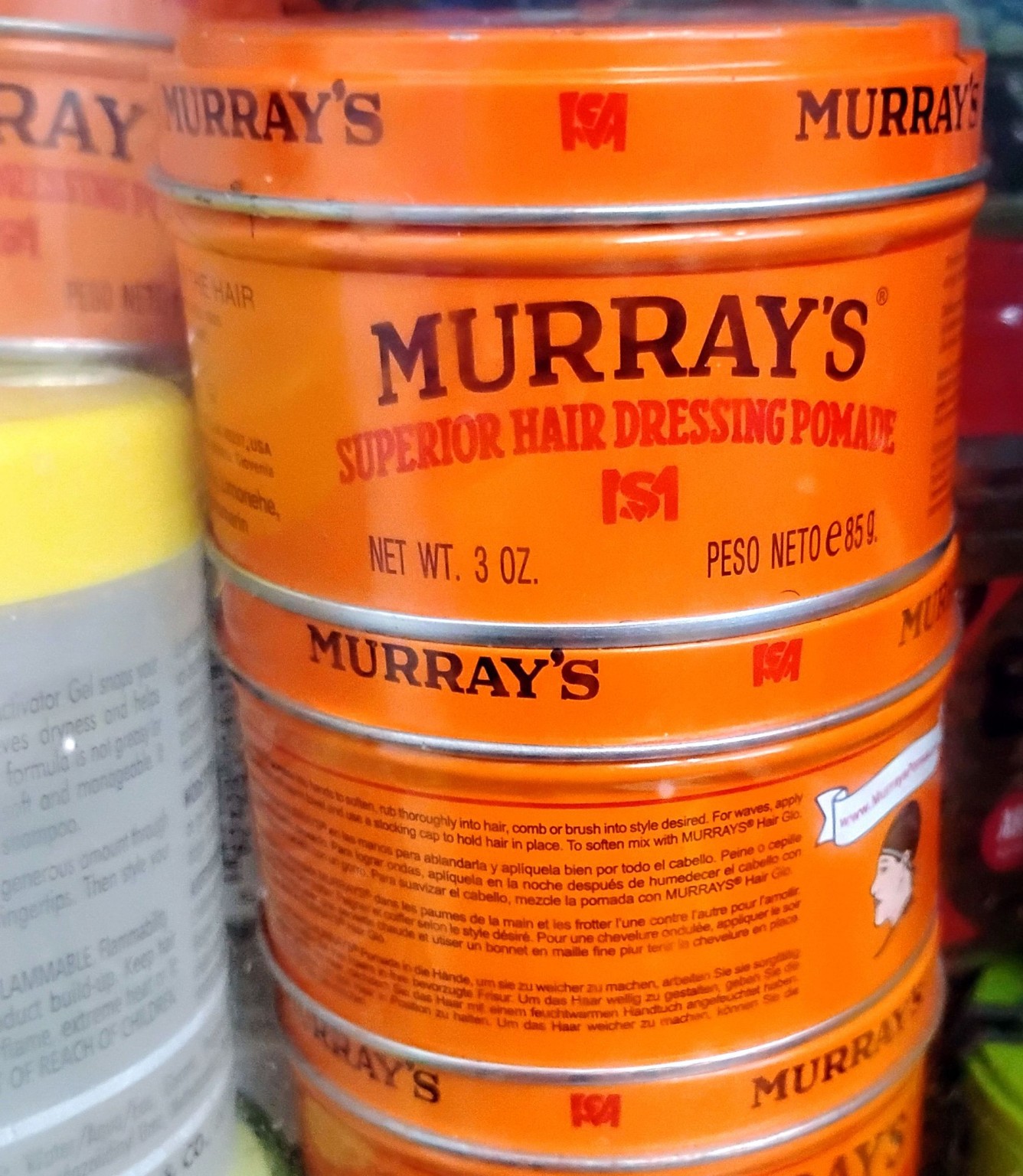 Murray's superior hair dressing pomade